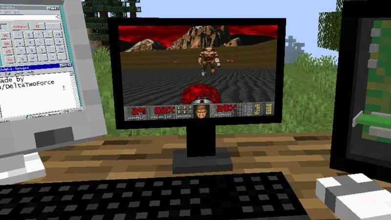 Experience The Hell of DOOM in Minecraft