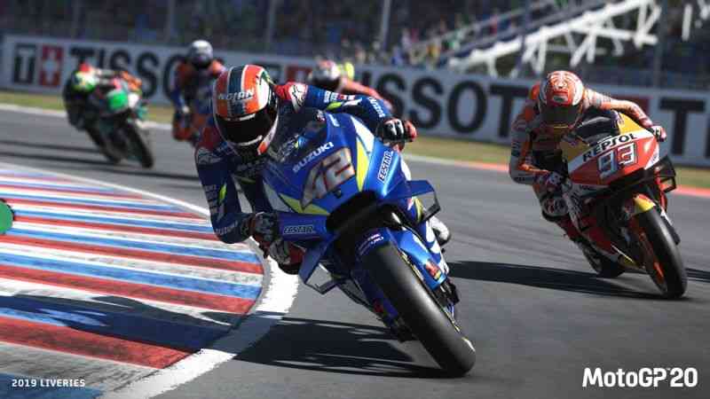 MotoGP 20 shows its first gameplay video