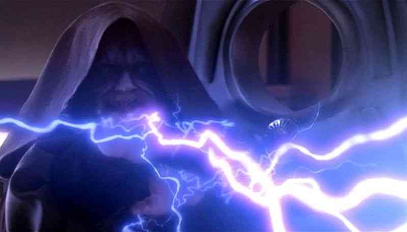 yoda absorbs force lightning